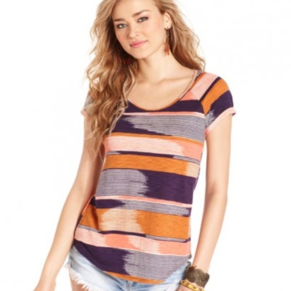 Lucky Brand Tops - Lucky Brand Top Short Sleeve Tee Size Small